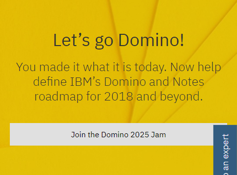 Domino2025機能拡張アイディアサイトがオープンしました